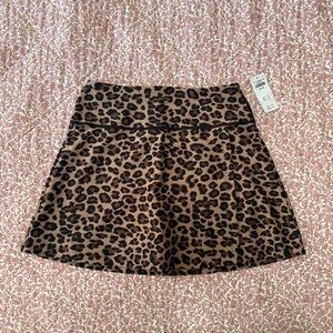 Leopard Print Workout Skirt YPB